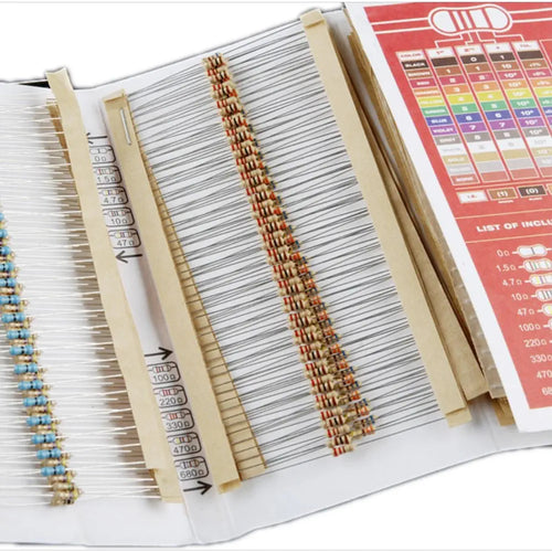 1 / 4W Widerstands-Kit (500pk)  1/4W Resistor Kit (500pk)
