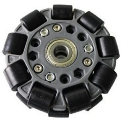 100mm Double Plastic Omni Wheel w/ Central Bearing 100mm Double Plastic Omni Wheel w/ Central Bearing