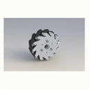 127mm Mecanum Wheels w/ Basic Rollers (2x Left, 2x Right)