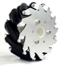127mm Mecanum Wheels w/ Basic Rollers (2x Left, 2x Right)
