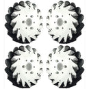 152mm Mecanum Wheel Set (2x Left, 2x Right)