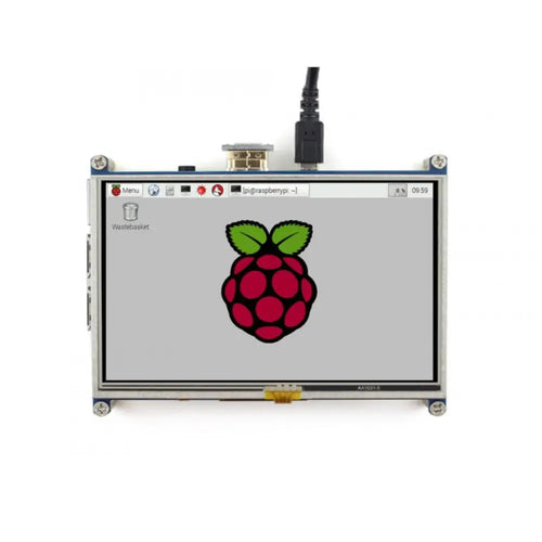 5'' resistiver Touchscreen LCD für Raspberry Pi  5" Resistive Touch Screen LCD for Raspberry Pi