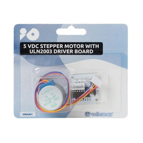 5V DC Stappenmotor met ULN2003 Driver Bord 5V DC Stepper Motor with ULN2003 Driver Board