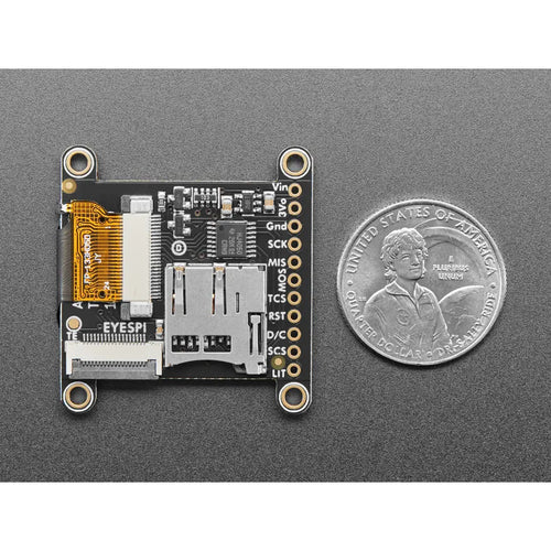 Adafruit 1.3 inch 240x240 Groothoek TFT LCD-scherm met MicroSD - ST7789 Adafruit 1.3 Inch 240x240 Wide Angle TFT LCD Display w/ MicroSD - ST7789
