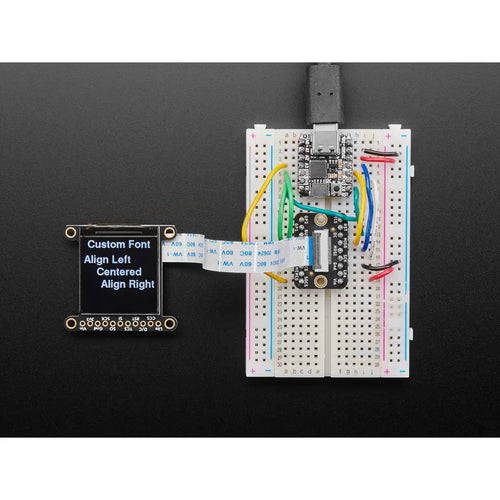 Adafruit 1.3 inch 240x240 Groothoek TFT LCD-scherm met MicroSD - ST7789 Adafruit 1.3 Inch 240x240 Wide Angle TFT LCD Display w/ MicroSD - ST7789