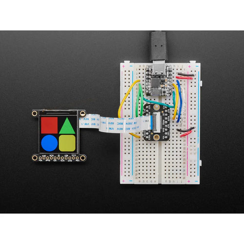 Adafruit 1.3 inch 240x240 Groothoek TFT LCD-scherm met MicroSD - ST7789 Adafruit 1.3 Inch 240x240 Wide Angle TFT LCD Display w/ MicroSD - ST7789
