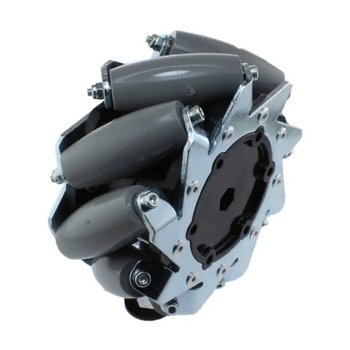 Rueda Mecanum HD 4 pulg AndyMark Hex 3/8 pulg, Derecha AndyMark 4in. HD Mecanum Wheel 3/8in. Hex, Right