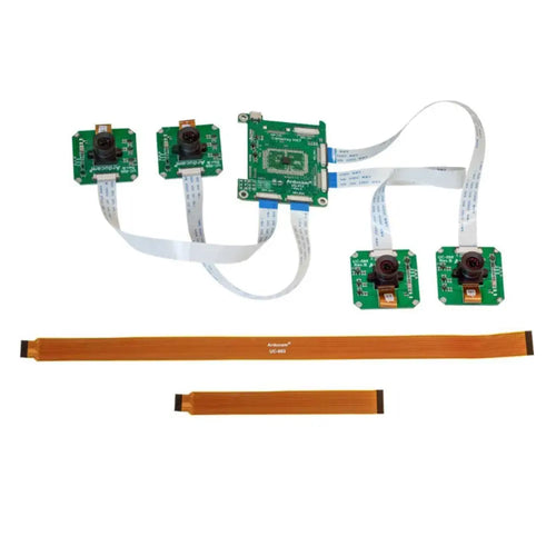 Arducam 1MP*4 Quadrascopic Monochrome Camera Bundle Kit Arducam 1MP*4 Quadrascopic Monochrome Camera Bundle Kit