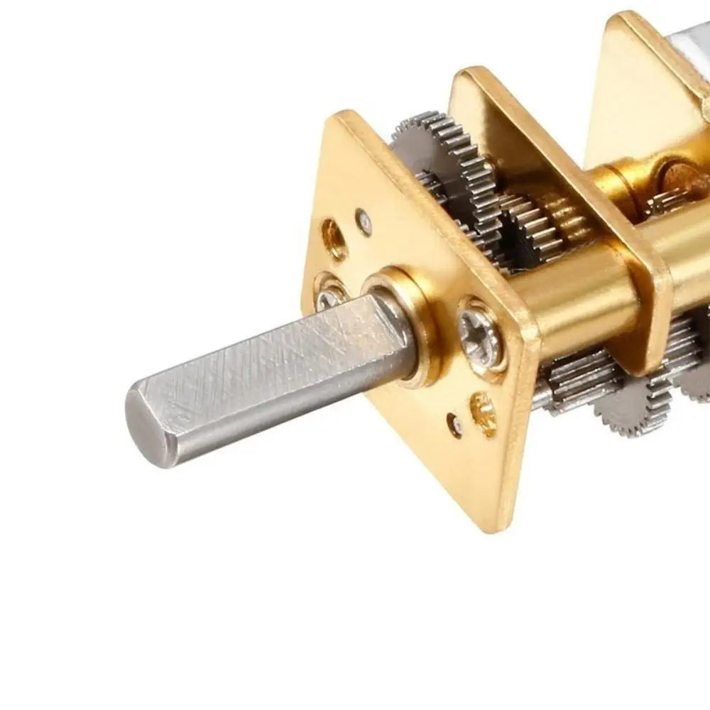 Moteur à Engrenages N20 3V-6V - Micro Moteur Métallique à Vitesse Lente, Parfait Pour Robots, Jouets Ou Projets DIY
