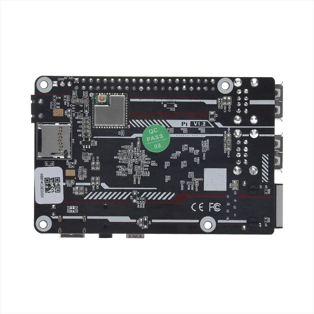 BIGTREETECH Pi V1.2 - Placa de control Quad-Core WiFi 1 GB RA, BTT Pi BIGTREETECH Pi V1.2 - Placa de control Quad-Core WiFi 1 GB RA, BTT Pi