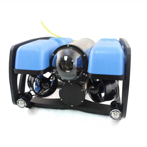 Véhicule Sous-Marin Télécommandé en Kit BlueROV2 avec 100m de Câble et 2 Lumières BlueROV2 Advanced Remote Operated Underwater Vehicule Kit w/100m Tether & 2 Lights