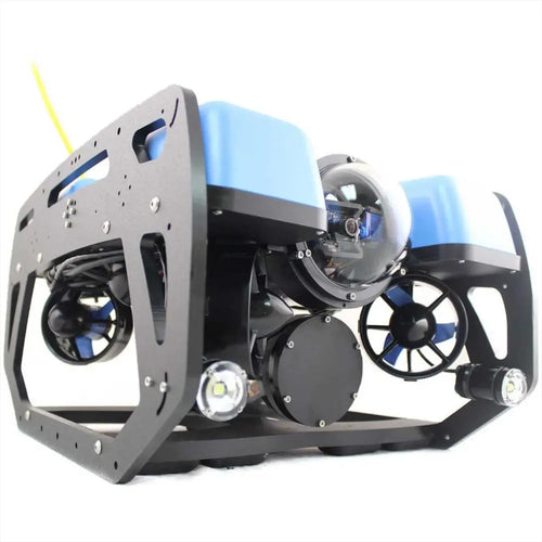 Véhicule Sous-Marin Télécommandé en Kit BlueROV2 avec 100m de Câble et 2 Lumières BlueROV2 Advanced Remote Operated Underwater Vehicule Kit w/100m Tether & 2 Lights