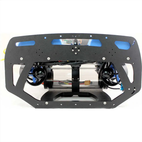 Véhicule Sous-Marin Télécommandé en Kit BlueROV2 avec 100m de Câble et 2 Lumières BlueROV2 Advanced Remote Operated Underwater Vehicule Kit w/100m Tether & 2 Lights