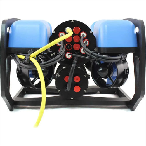 Véhicule Sous-Marin Télécommandé en Kit BlueROV2 avec 100m de Câble et 2 Lumières BlueROV2 Advanced Remote Operated Underwater Vehicule Kit w/100m Tether & 2 Lights