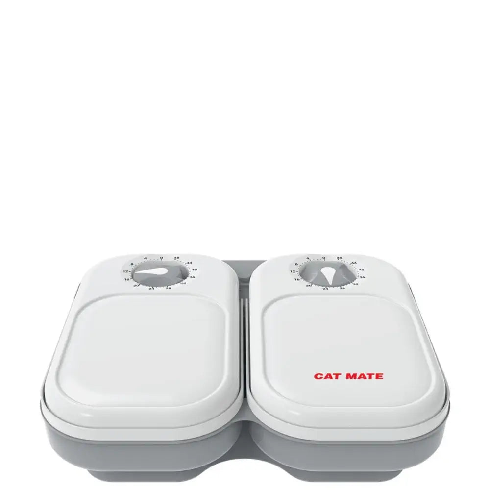 Cat Mate C100 Automatische voerbak voor nat en droog voer voor huisdieren voor één Cat Mate C100 Automatische voerbak voor nat en droog voer voor huisdieren voor één
