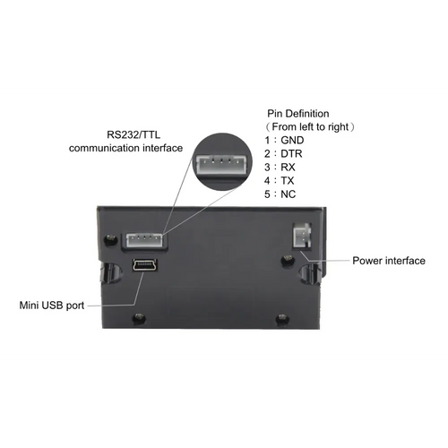 Impresora Térmica Integrada DFRobot - Serial TTL DFRobot Embedded Thermal Printer - TTL Serial