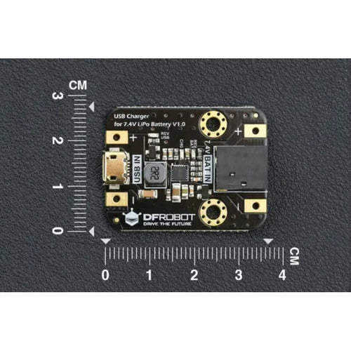 DFRobot USB-oplader voor 7.4V LiPo-batterij DFRobot USB Charger for 7.4V LiPo Battery