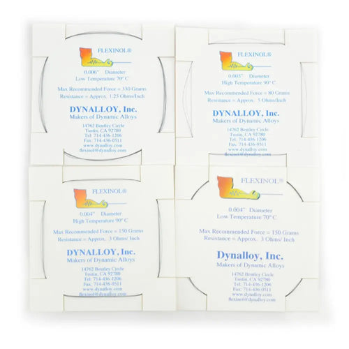 Dynalloy Deluxe Flexinol® Kit  Dynalloy Flexinol Deluxe Kit