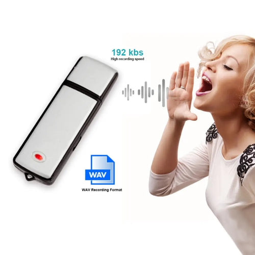 Mini-enregistreur vocal USB 8G d'Elecrow Elecrow 8G Mini USB Voice Recorder