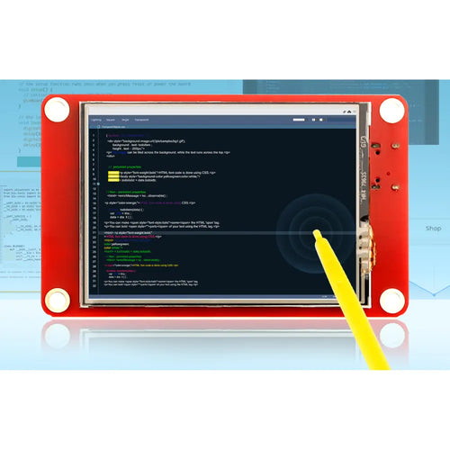 Pantalla táctil LCD TFT SPI 320x240 de 2,4 pulg HMI ESP32 Elecrow CrowPanel s/ carcasa Elecrow CrowPanel 2.4-inch ESP32 HMI 320x240 SPI TFT LCD Touchscreen w/o Case