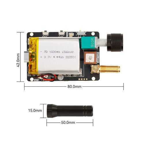 Elecrow ThinkNode M1 LoRa Meshtastic Transceiver 1.54 Elecrow ThinkNode M1 LoRa Meshtastic Transceiver 1.54" EPD Screen GPS nRF52840 w/o Case 915 MHz