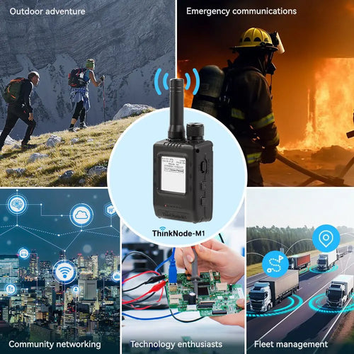 Elecrow ThinkNode M1 LoRa Meshtastic Transceiver 1.54 Elecrow ThinkNode M1 LoRa Meshtastic Transceiver 1.54" EPD Screen GPS nRF52840 w/o Case 915 MHz