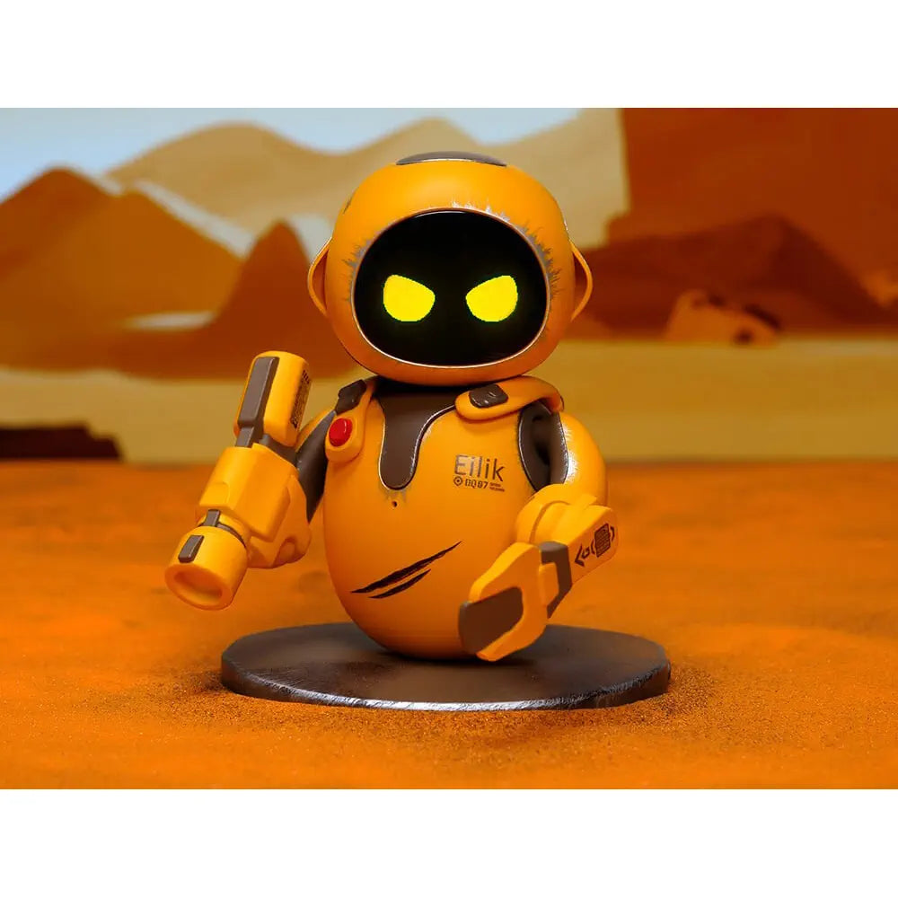 Energize Lab Eilik-DQ Little Companion Bot (Yellow-Orange) - RobotShop