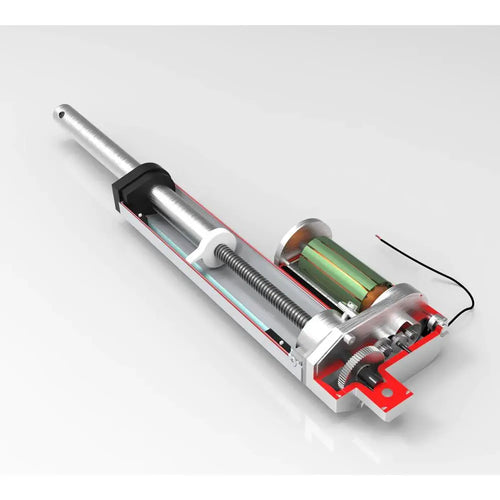 Actuador Lineal de Carrera Ajustable de 11-12 pulgadas 35lb de Firgelli Firgelli 11-12 Inch Adjustable Stroke Linear Actuator 35lb