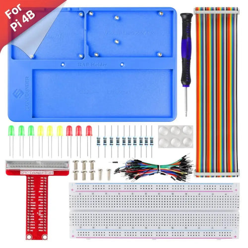 Holder Breadboard Kit mit 830 Punkten für Raspberry Pi & Arduino Uno R3, Mega 2560 Holder Breadboard Kit w/ 830 points for Raspberry Pi & Arduino Uno R3, Mega 2560