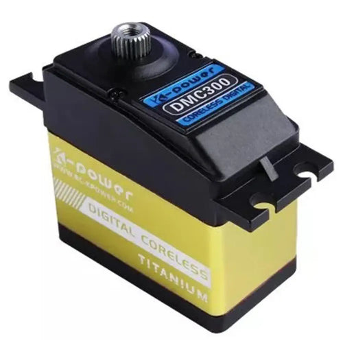Servomoteur RC sans noyau KPower Digital Metal Gear (DMC300)  KPower Digital Metal Gear Coreless RC Servo (DMC300)