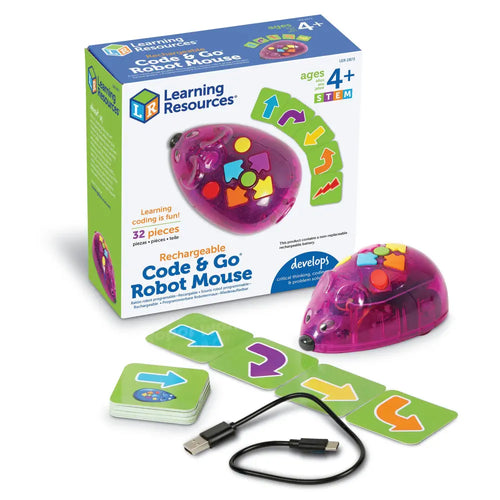 Learning Resources Code & Go Mouse Single - Wiederaufladbar Learning Resources Code & Go Mouse Single - Rechargeable