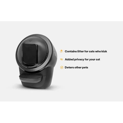 Escudo Litter-Robot 4 (Negro) Litter-Robot 4 Shield (Black)