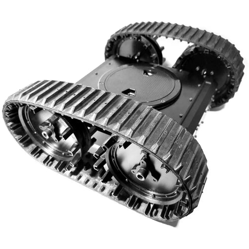 Kit de Rover Robusto de Orugas RC A4WD3 Lynxmotion Lynxmotion - A4WD3 Rugged Tracked Rover RC Kit
