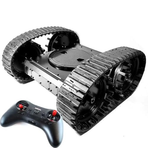 Kit de Rover Robusto de Orugas RC A4WD3 Lynxmotion Lynxmotion - A4WD3 Rugged Tracked Rover RC Kit