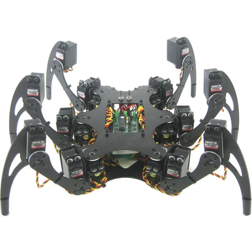 Lynxmotion Phoenix 3DOF Hexapod - Black (No Servos / Electronics) Lynxmotion Phoenix 3DOF Hexapod - Black (No Servos / Electronics)