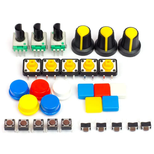 Essentiële benodigdheden voor Pimoroni-makers - schakelaars & potentiometers Pimoroni Maker Essentials - Switches & Potentiometers