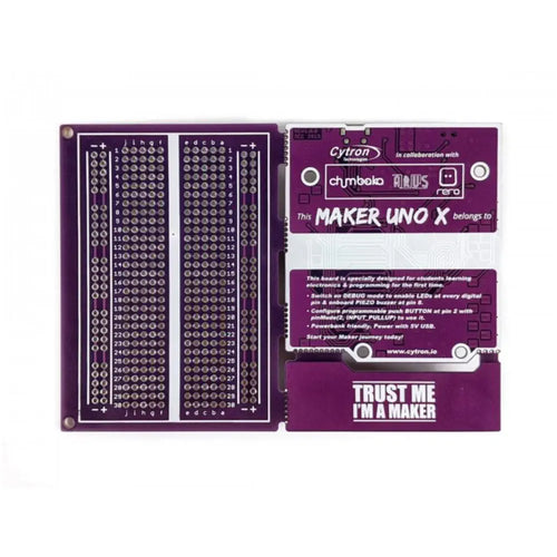 Maker UNO X: Arduino Vereenvoudigen voor Klaslokalen Maker UNO X: Simplifying Arduino for Classrooms