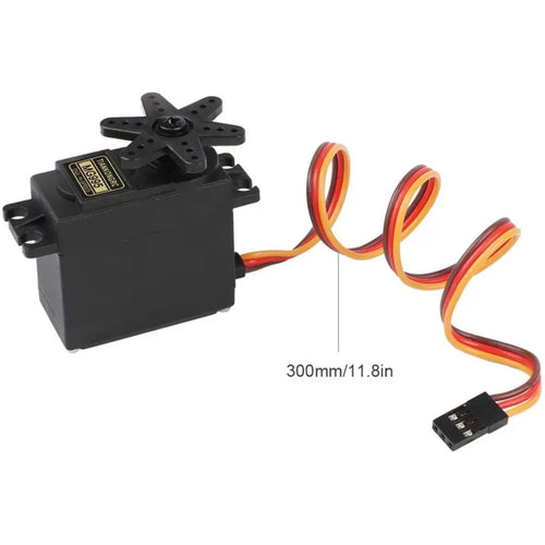 MG995 Servomotor, RC servo, 20 kg Metal Gear-servo (4x) MG995 Servo Motor, RC Servo, 20 kg Metal Gear Servo (4x)
