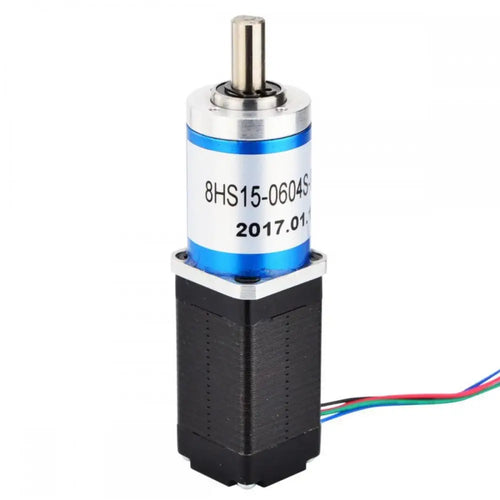 Nema 8 Stappen Motor Bipolair met 64: 1 Planetaire Versnellingsbak Nema 8 Stepper Motor Bipolar w/ 64:1 Planetary Gearbox