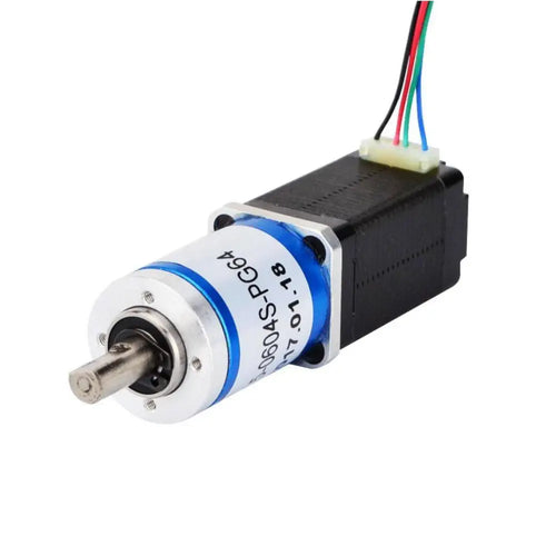 Nema 8 Stappen Motor Bipolair met 64: 1 Planetaire Versnellingsbak Nema 8 Stepper Motor Bipolar w/ 64:1 Planetary Gearbox
