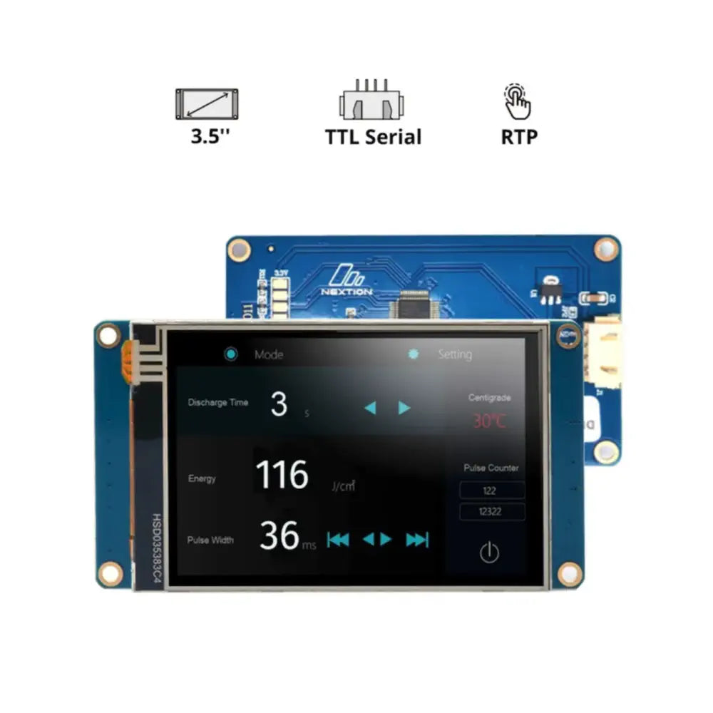 Nextion Intelligent NX1060P101 HMI Display 10 Inch 1024x600 Met Resistief Touchscreen