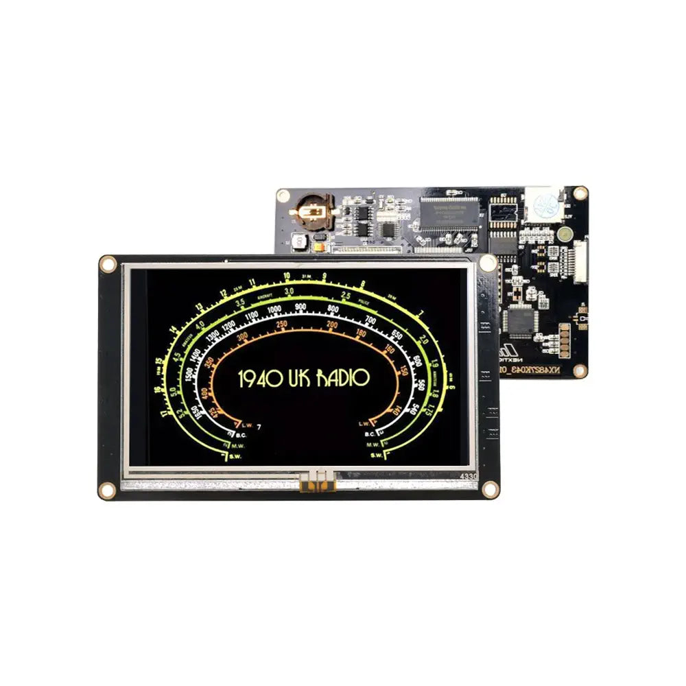 Nextion NX4827K043 4.3-Inch Enhanced Series HMI Resistive Touch Display ...