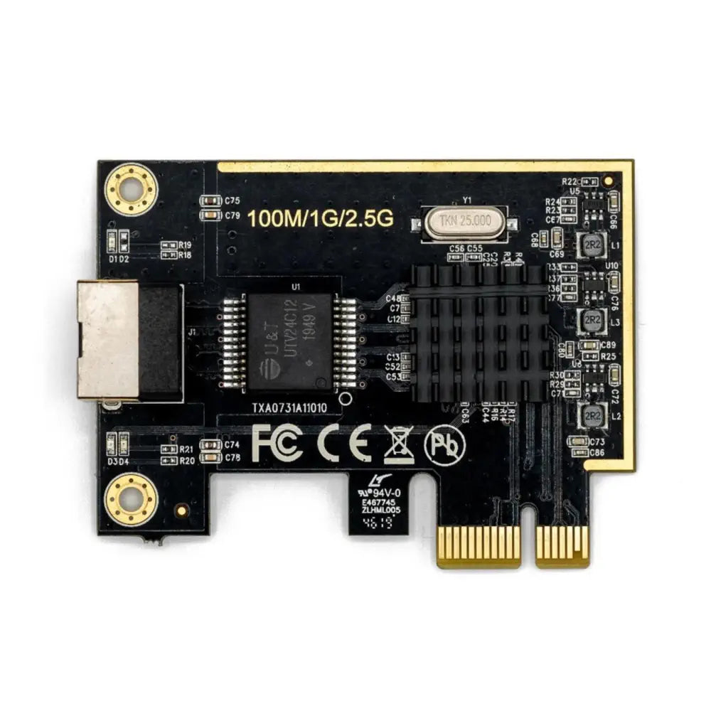 PCle to 2.5GbE Ethernet (Realtek RTL8125) - RobotShop