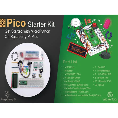 Kit de démarrage Pico pour Raspberry Pi Pico Starter Kit for Raspberry Pi