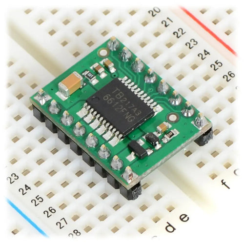 Pololu Dubbele DC Motoraandrijving 1A, 4.5V-13.5V- TB6612FNG Pololu Dual DC Motor Driver 1A, 4.5V-13.5V- TB6612FNG