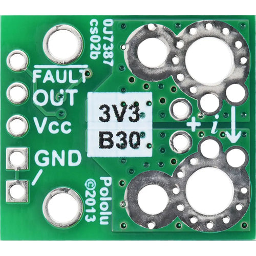 Pololu ACS71240KEXBLT-030B3 Stroomsensor Carrier -30A tot +30A, 3.3V Pololu ACS71240KEXBLT-030B3 Current Sensor Carrier -30A to +30A, 3.3V