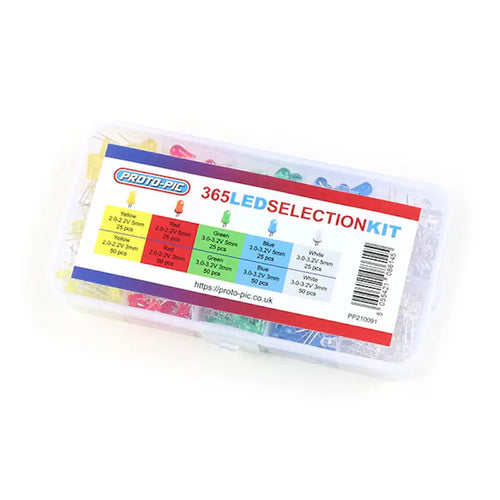 Proto-PIC LED Selection Kit - 375pcs Proto-PIC LED Selection Kit - 375pcs