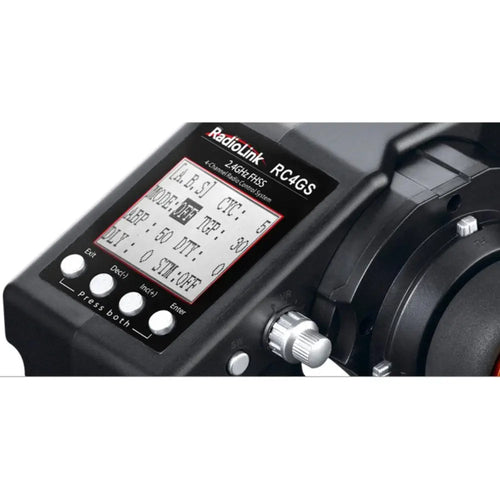 RadioLink RC4GS V3 2,4 GHz 4CH Zender met R6FG Ontvanger RadioLink RC4GS V3 2.4GHz 4CH Transmitter w/ R6FG Receiver