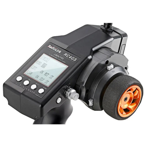 RadioLink RC4GS V3 2,4 GHz 4CH Zender met R6FG Ontvanger RadioLink RC4GS V3 2.4GHz 4CH Transmitter w/ R6FG Receiver