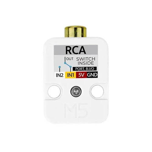 M5Stack RCA Audio/Video Composite Unit M5Stack RCA Audio/Video Composite Unit